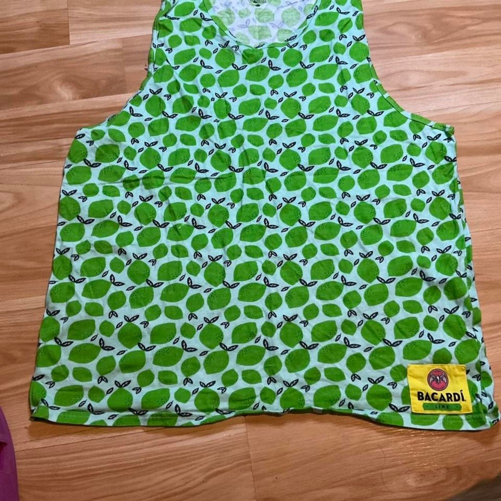 Bacardi lime tank‎ top